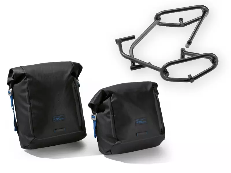 BMW Complete pack Side bags and supports Black Collection - G310R (K03)