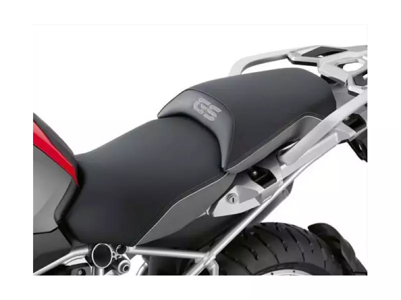 BMW Driver Seat High Exclusive Black/Grey - R1200GS K50 (2013-2018) / R1200GS Adventure K51 (2014-2018) / R1250GS / R1250GSA