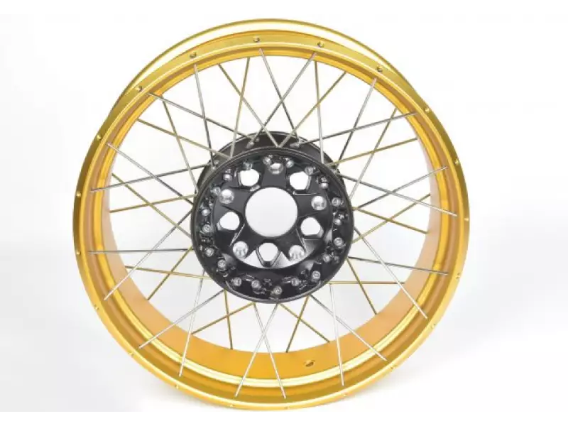 BMW Rear wheel cross spoke rim Gold - R1250GS / R1250GS Adventure