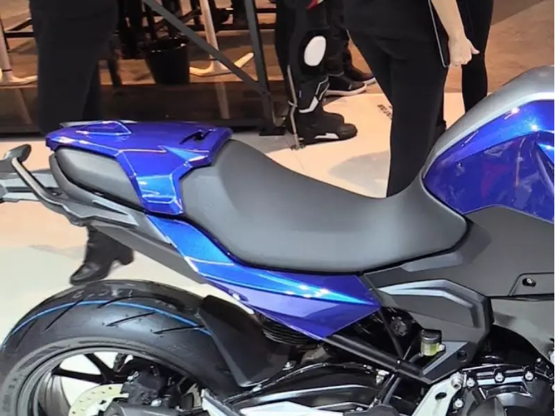 BMW Set cover pillion seat (passenger seat) + Fasterners (SANMARINA-BLUE) - F900R (K83)