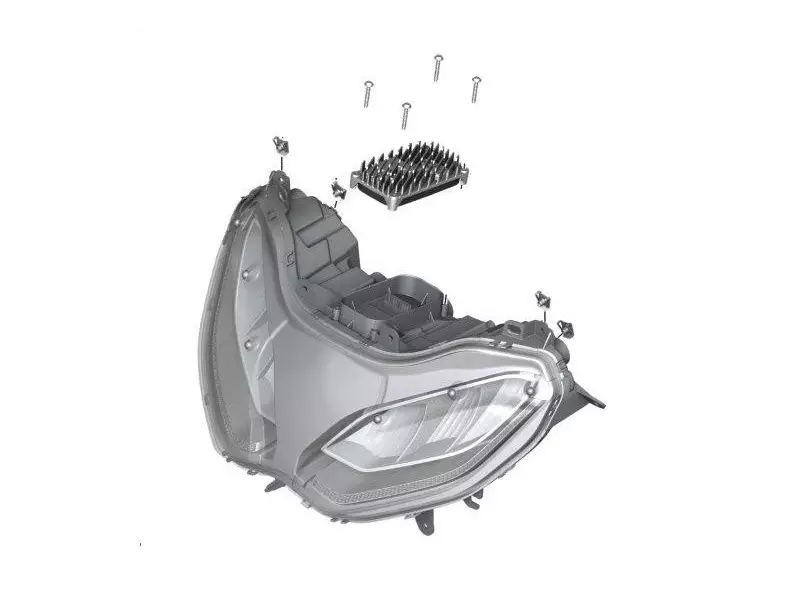 BMW Headlight LED Projector genuine (Pro) - R1250RS