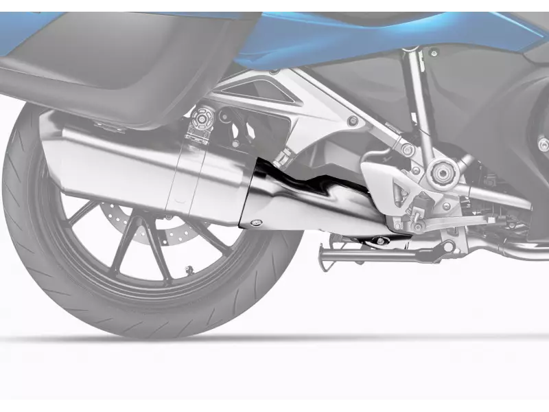 BMW Chrome exhaust cover - R1250RT - R1200RT [2014-2018]