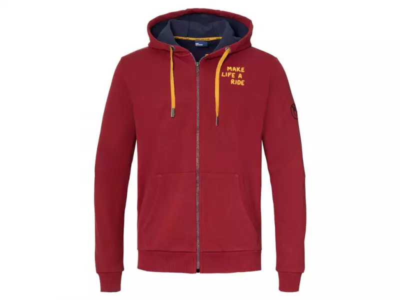 BMW Zipped Hoodie Make Life A Ride Men