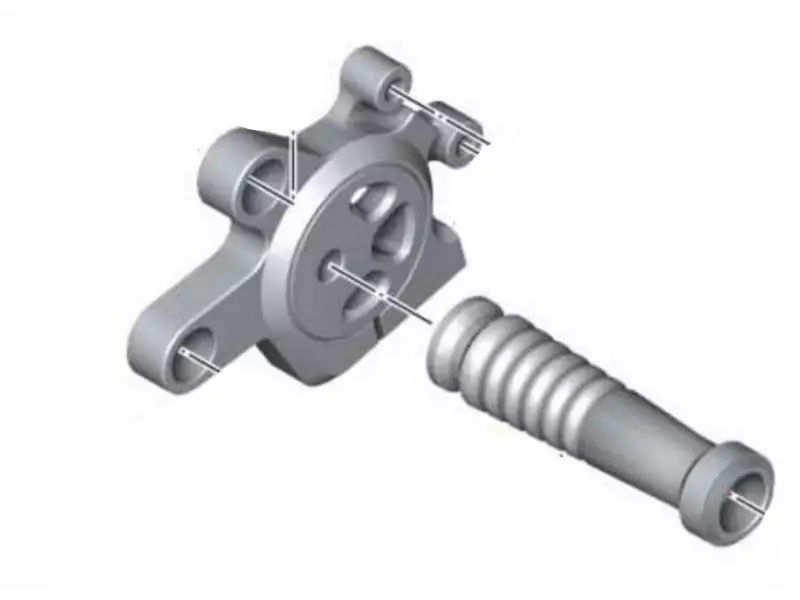 BMW Foot-peg Left Genuine - HP2Sport