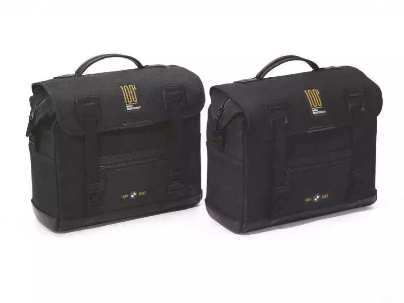 BMW Pack Side Panniers 100 Years Edition (16L) With Supports - R18
