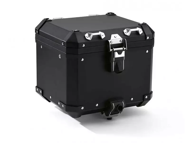 BMW Set Top Case Aluminium Black - F850GS / F850GS Adve / R1200GS K50 / R1200GS Adve K51 / R1250GS / R1250GS Adve