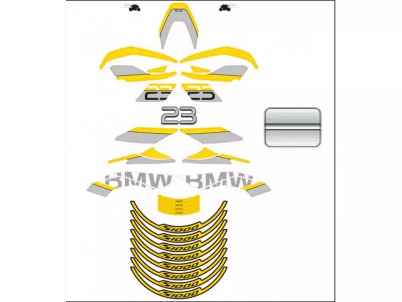 BMW Sticker set RR - S1000RR (K67)