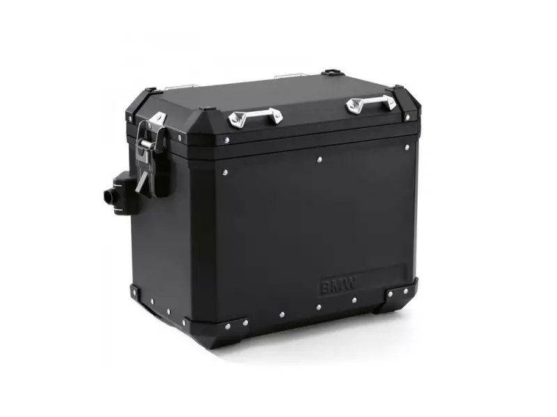 BMW Motorcycle Pannier Aluminium Black Right - R1200GS/GSA 2017 - R1250GS - R1250GSA - F850GS 2017 - F850GSA