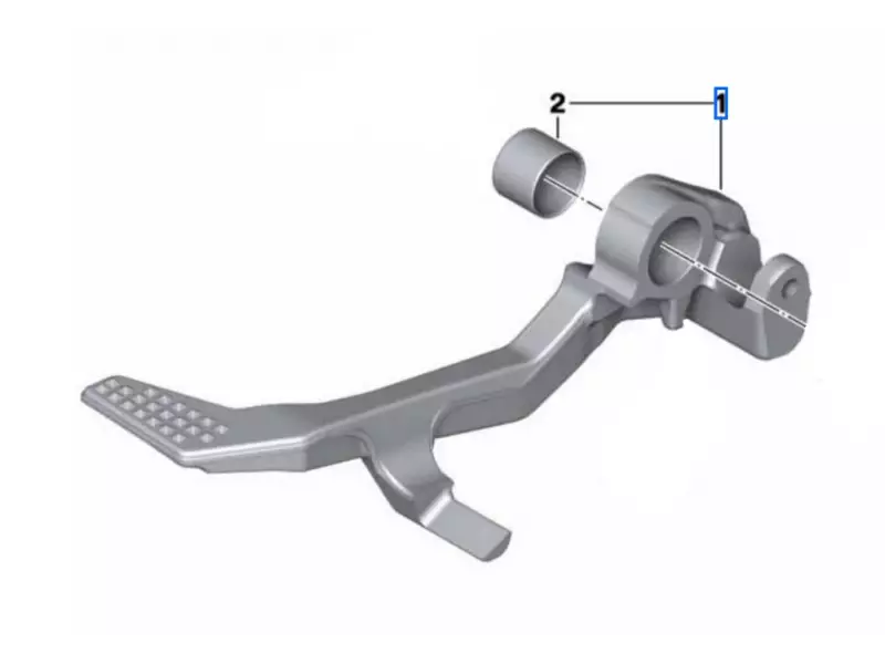 BMW Original brake pedal - F900XR