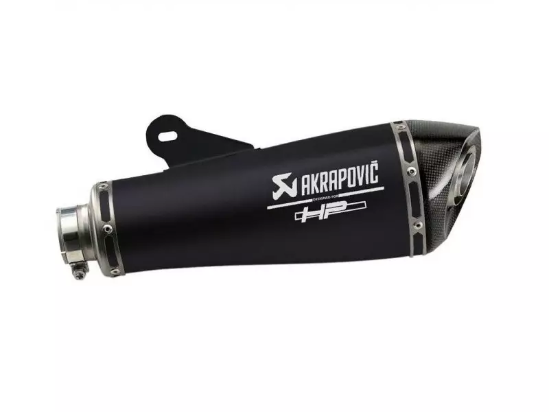 BMW Set Exhaust Pipe Silencer Sport HP Akrapovic Black Low position - R NineT 2016 (Pure/Scrambler/Racer/UrbanGS)