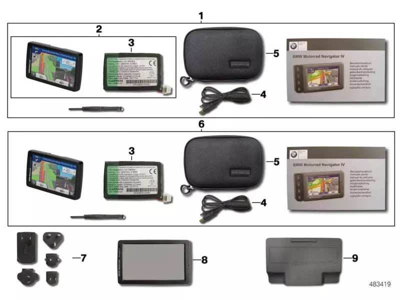 BMW Navigator power supply 100-240V
