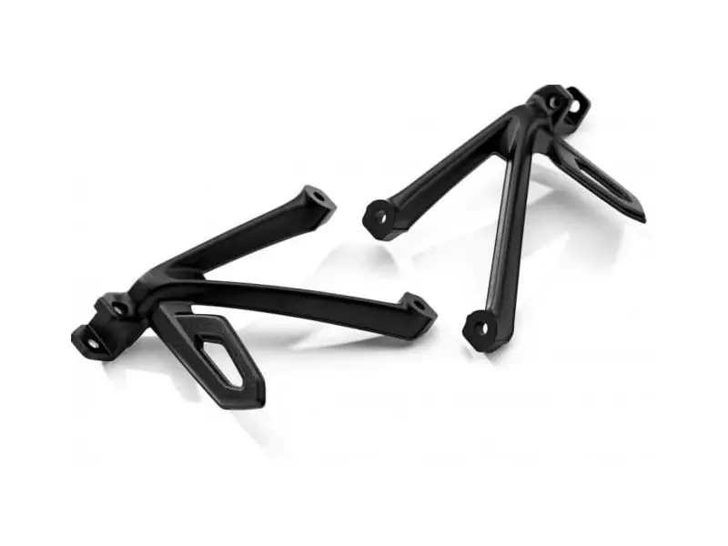 BMW Set of Foot-pegs Support black - R1200GS K50 [2012-2019] - R1200GSAdv K51 [2013-2018] - R1250GS - R1250GSAdv