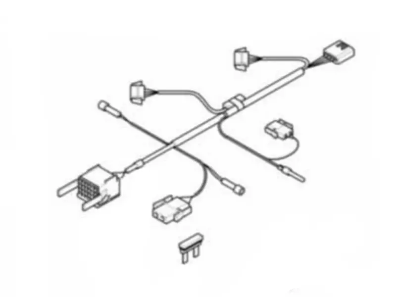 BMW Cable harness Additional headlight - R1200GSGS/GSA (2008-2012)