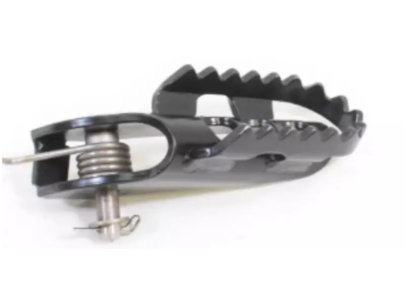 BMW Foot-peg Pilot Left Genuine (Front) (complete with fasteners) - F650GS K72 / F700GS / F800GS