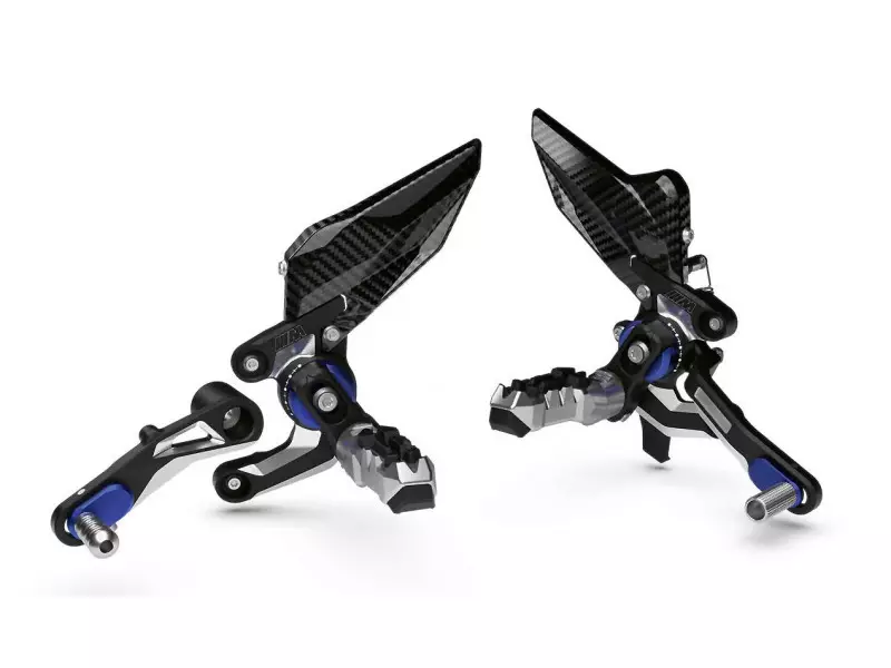 BMW Complete Foot-Pegs Set Right and Left (Motorsport) - S1000XR (K69)