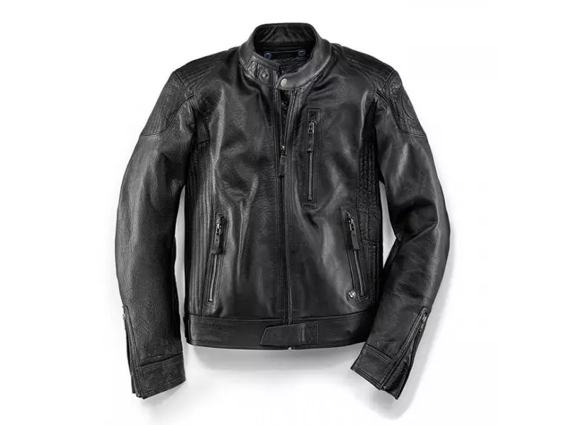 Motorcycle Jacket BlackLeather Men Leather BMW