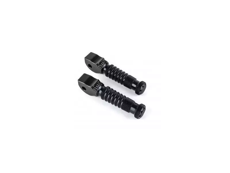 BMW Foot Pegs Passenger Black HP - S1000R / S1000RR / R NineT 2016 (Pure/Scrambler/Racer/UrbanGS)