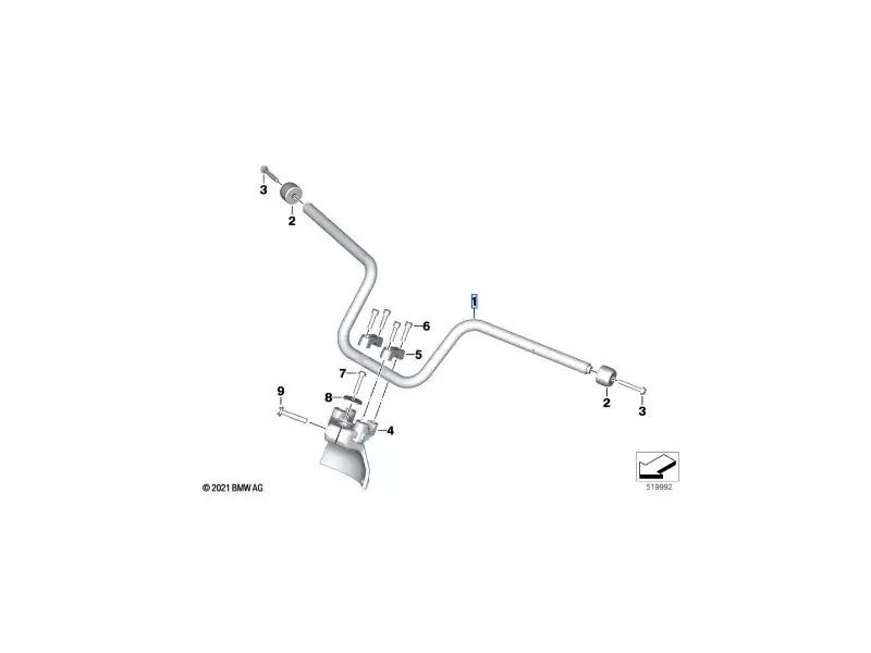 BMW Handlebar - CE04