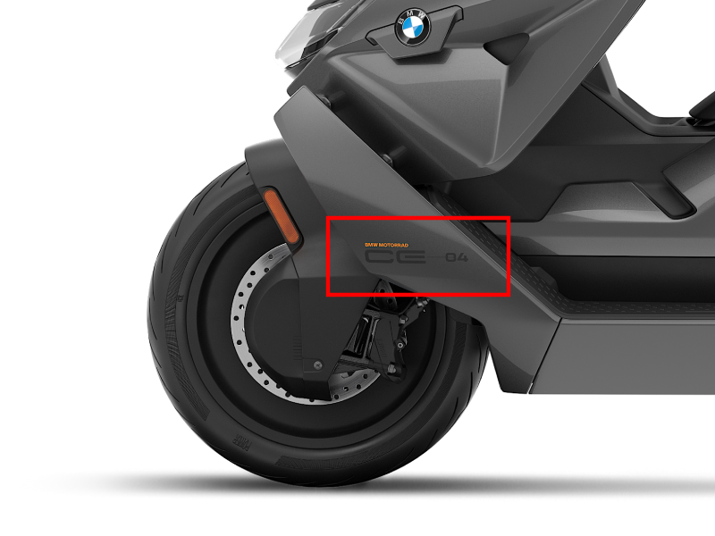 BMW Decorative element side wing left - CE04