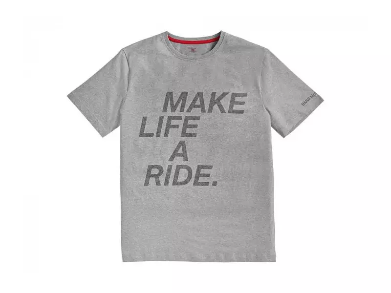 BMW Make life a ride Tour T-shirt (gray)