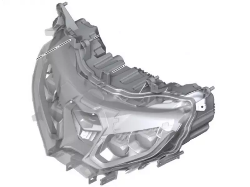 BMW LED spotlight - R1250RT [2020-]