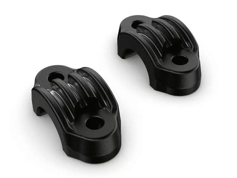 BMW Pack Upper handlebars clamps 2-Tone-Black Roland Sands Design - R18 (K34)