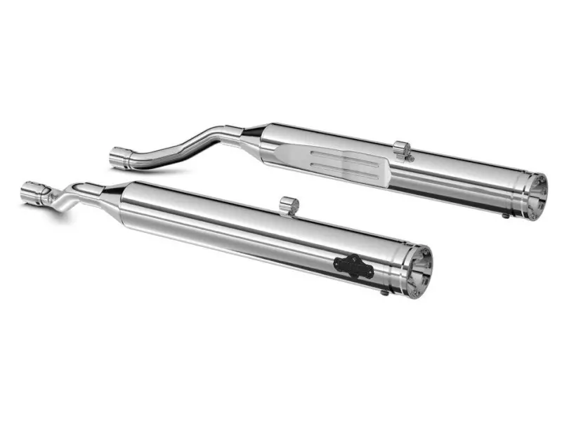BMW silencer Vance & Hines Round chrome - R18 Roctane - R18B - R18 Transcontinental