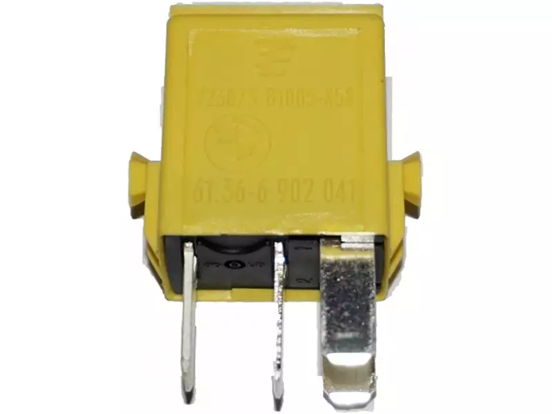 BMW Minirelay, make contact, yellow