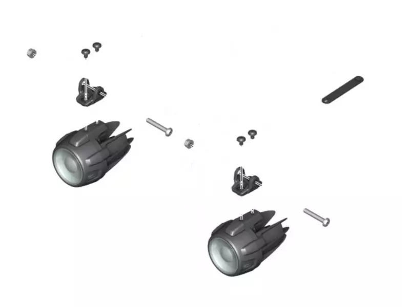 BMW Complete additional lights pack - C400X