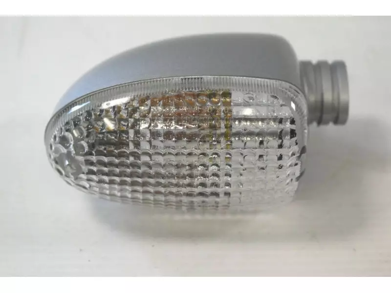 BMW indicator (Blinkers) Chrome Front Left or Rear Right Genuine (White) - R1200CIndep (2003-2004) / R1200CMontauk / R1200C
