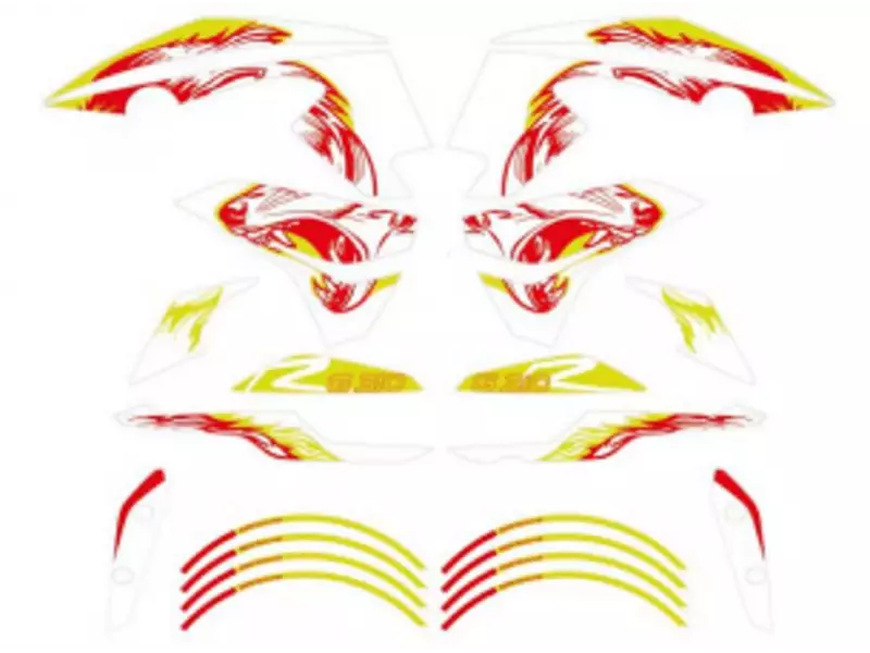 BMW Stickers Set DESIGN WOLF - G310R