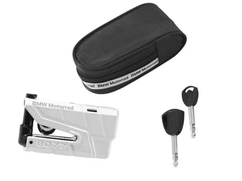 BMW Brake Disc Lock + Alarm BMW Motorrad with DWA (SRA Standard)