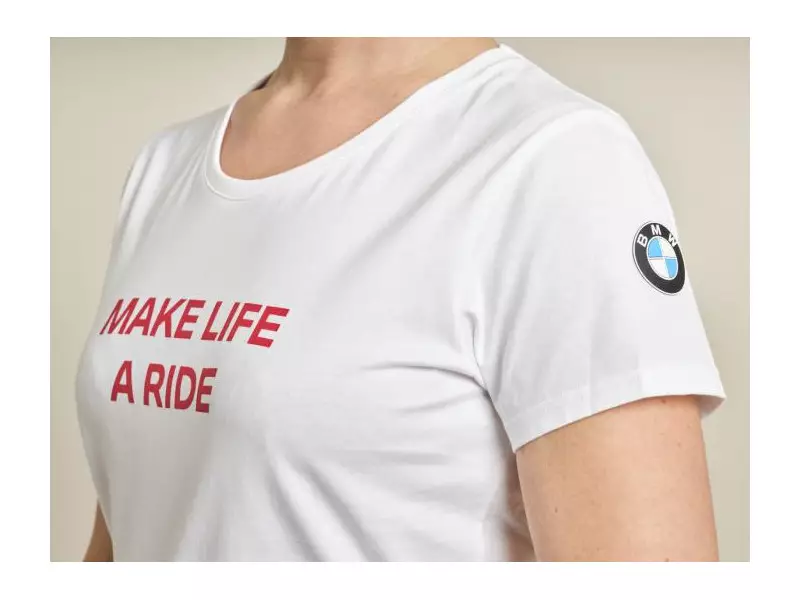 BMW T-Shirt Make Life A Ride Women