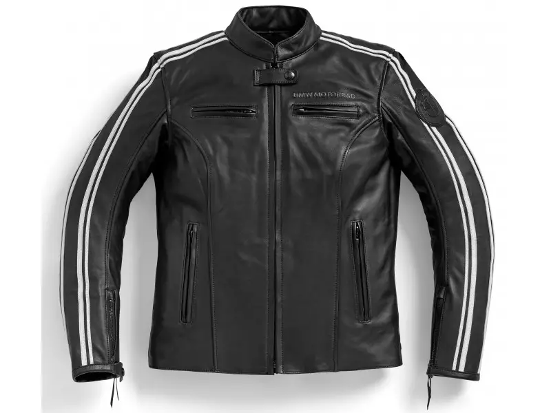 BMW Motorcycle Jacket Leather TwinStripes women