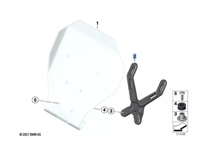 BMW Complete Windshield Support Pack - CE04