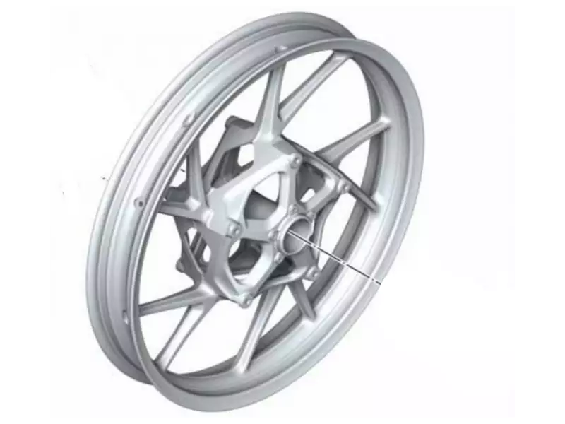 BMW Front wheel cast iron rim Silver - F750GS