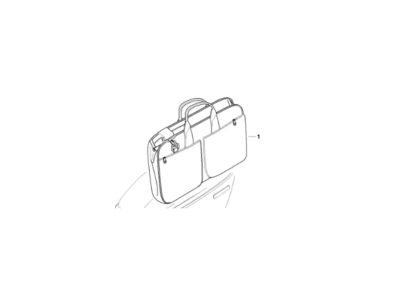 BMW Suitcase inner bag - R900RT - R1200RT - F800GT - F750GS
