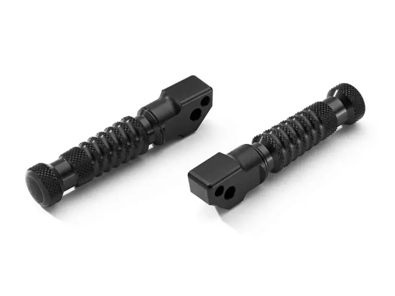 BMW Foot Pegs Passenger Black HP - S1000R / S1000RR / R NineT 2016 (Pure/Scrambler/Racer/UrbanGS)