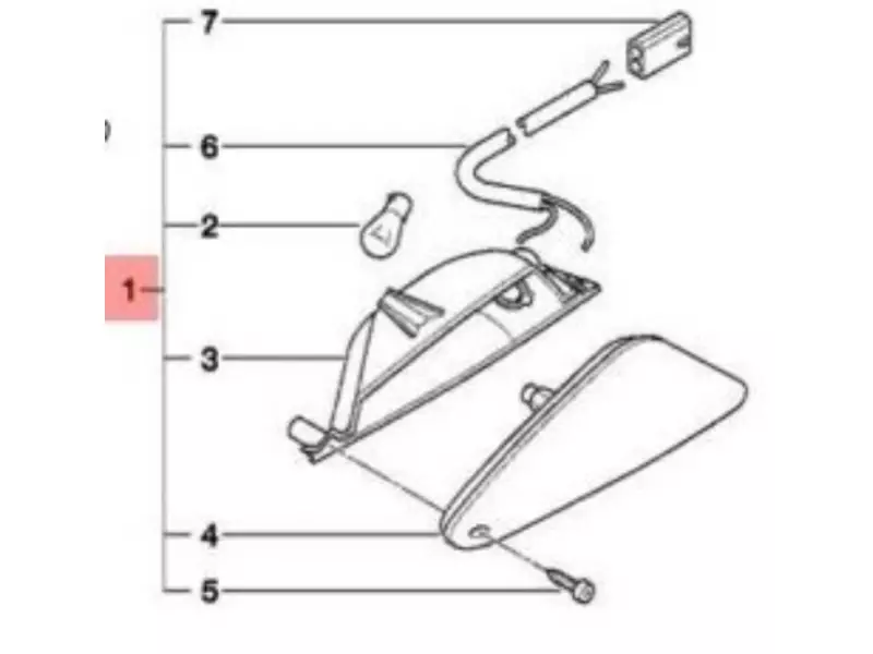 BMW Front Indicators (blinkers) Right Genuine - C1 - C1 200