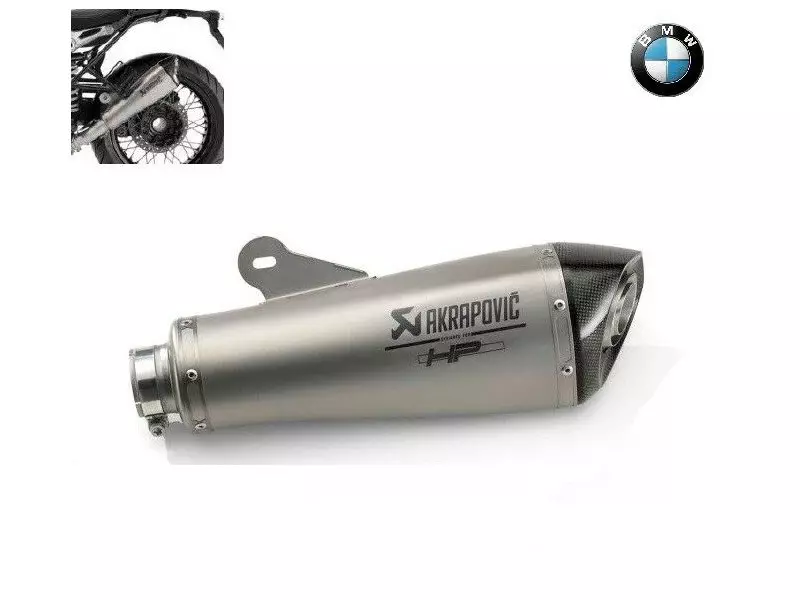 BMW Set Exhaust Pipe Silencer Sport HP Akrapovic Low position - R NineT 2016 (Pure/Scrambler/Racer/UrbanGS)
