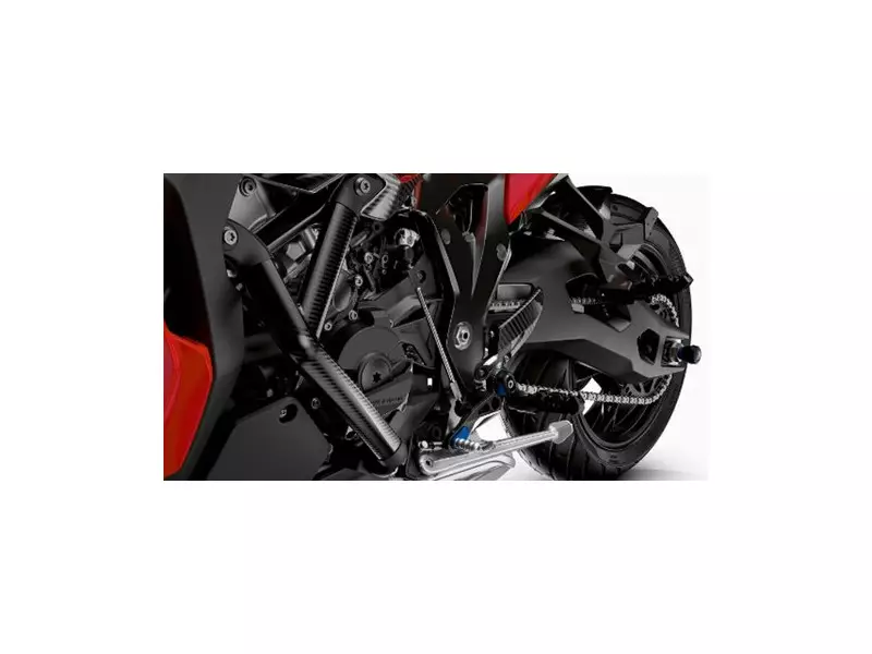 BMW Engine Protection Bar (Crashbar) RIGHT/LEFT Carbon + Fixing kit - S1000XR (K69)