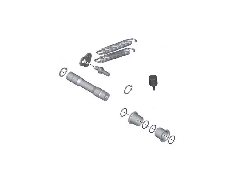 BMW Set of parts center stand - K1600Bagger (n°2 on the picture)