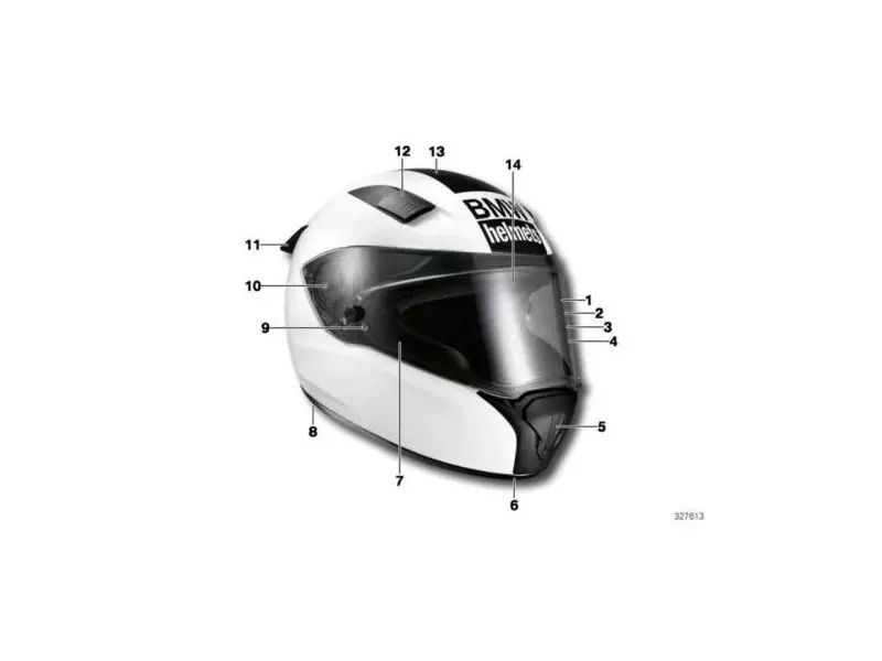 BMW Cheeks Cushion Helmet Moto BMW Race