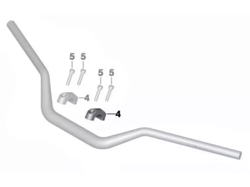 BMW Upper clamp - R1250RT/GS/GSA - S1000XR (K49)