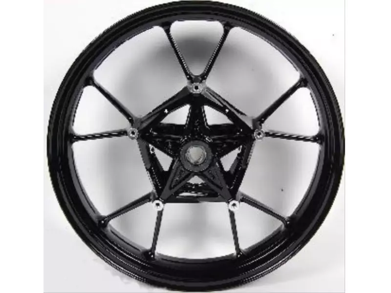 BMW Rear wheel cast iron rim Black - S1000RR K46 (2014-2019) / S1000R