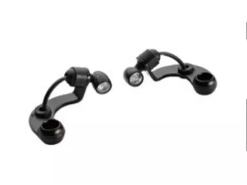 BMW Black Mini LED Front Turn Signals Set - R18 (K34)