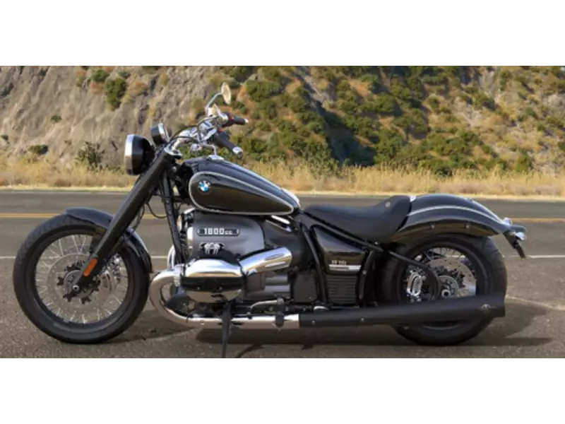 BMW US Black Tapered silencer Vance & Hines - R18 (K34)