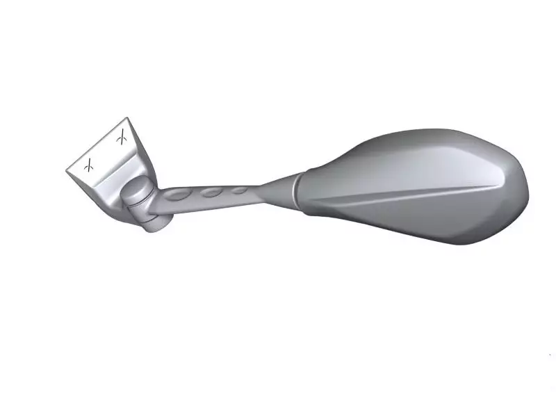 BMW Right Mirror Genuine - RNineTRacer