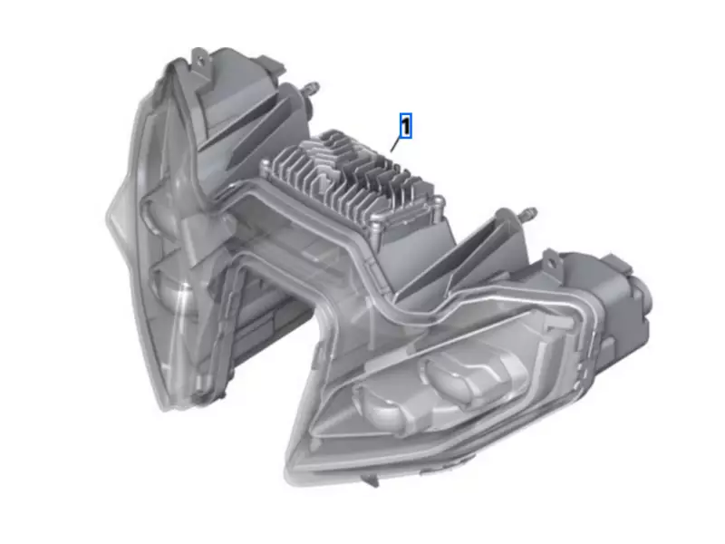 BMW LED projector (pro) genuine headlight - S1000XR [2019-]