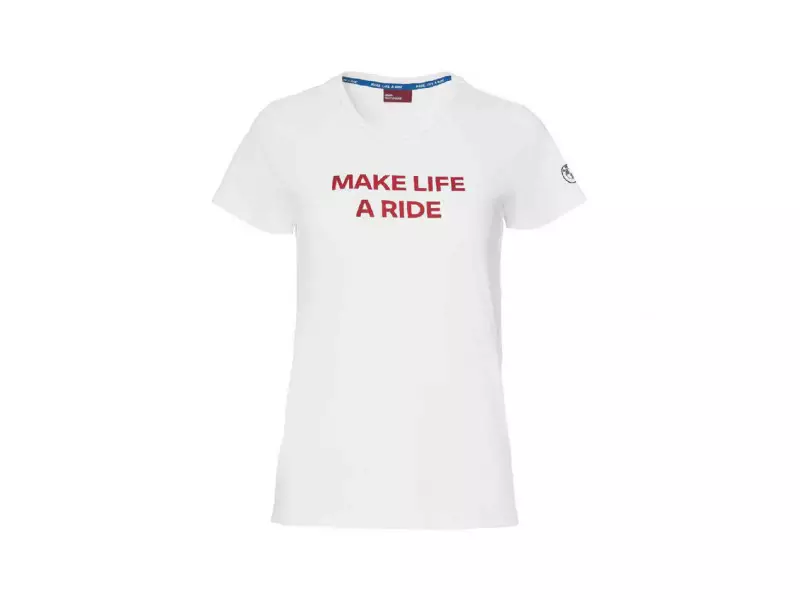 BMW T-Shirt Make Life A Ride Women